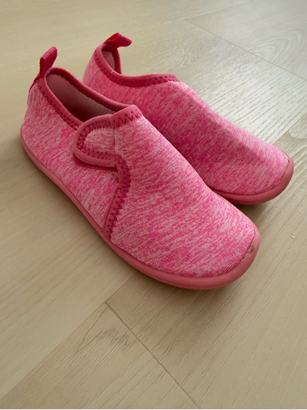 Kids Pink Slip-On Water Shoes